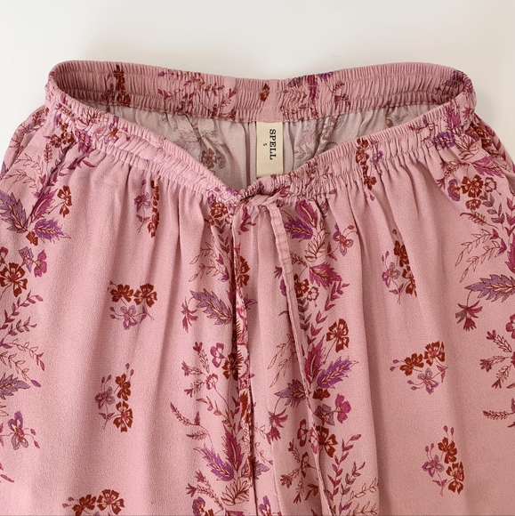 Sold Out Final Sale Spell Rebel Spirit Wide Leg Pant In Zinnia - Picture 12 of 15